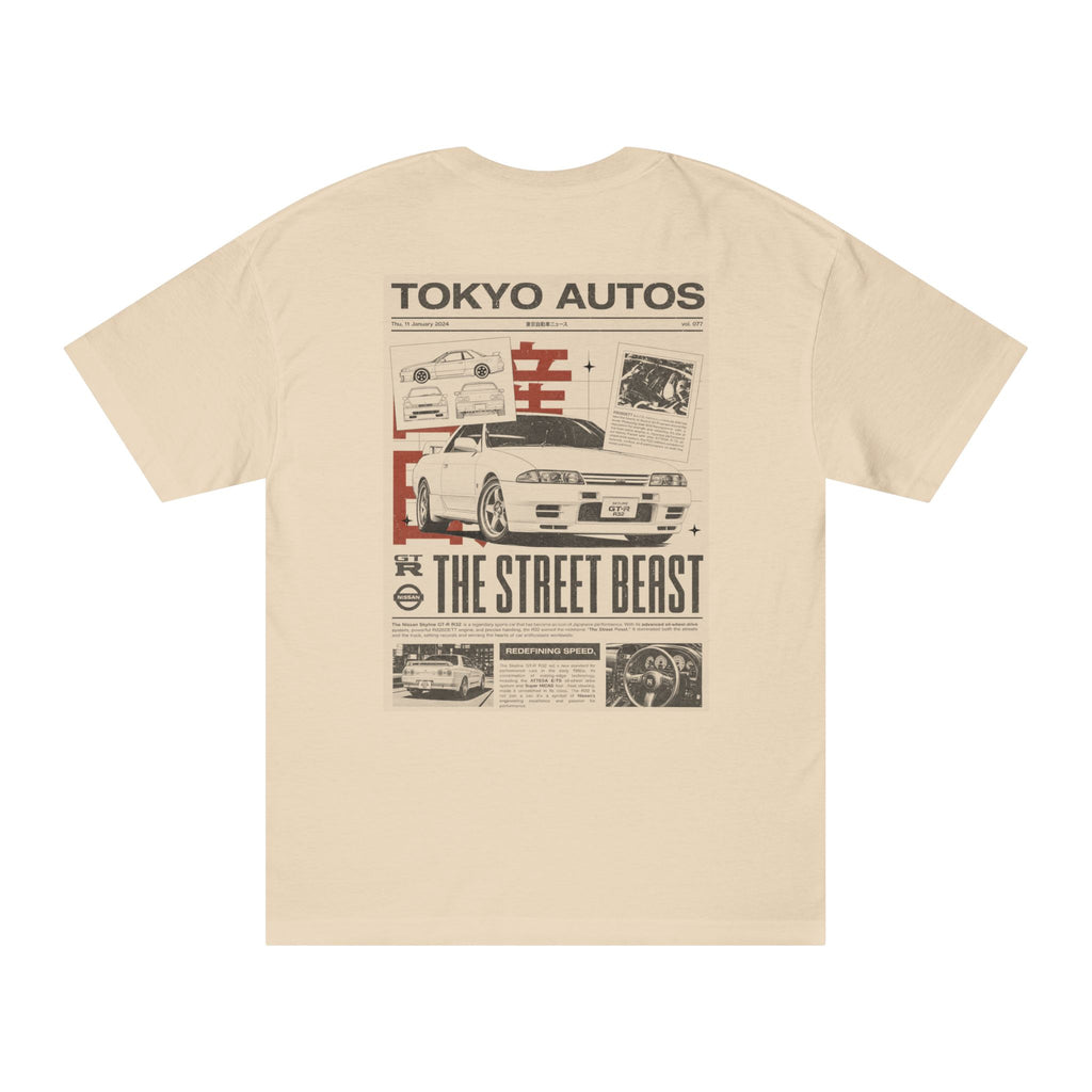R32 Tokyo Autos Graphic Tee — JDM Skyline Car Shirt