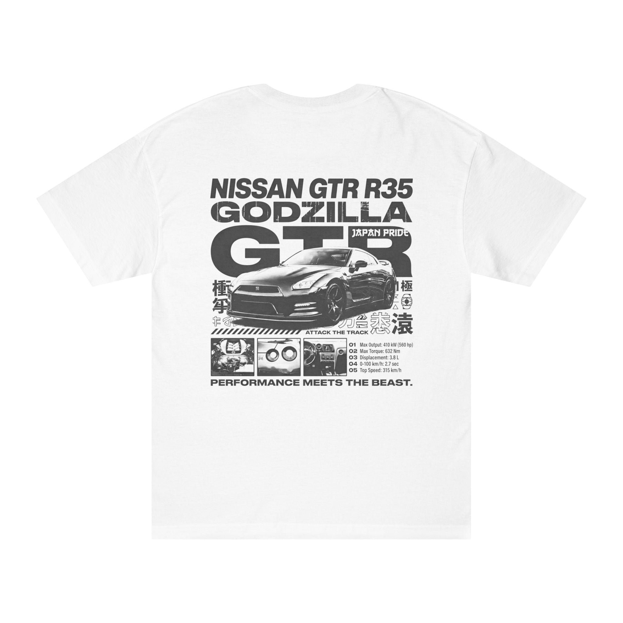 Nissan GTR 'Godzilla' JDM Tee — Classic Racing Car T-Shirt