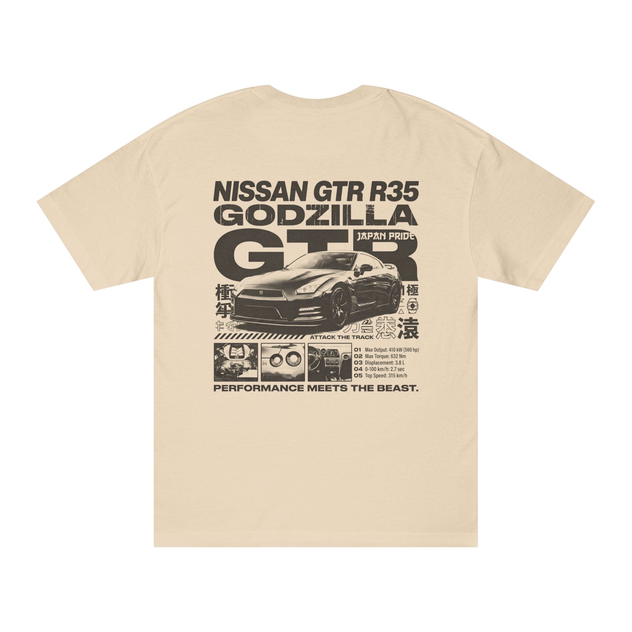 Nissan GTR 'Godzilla' JDM Tee — Classic Racing Car T-Shirt